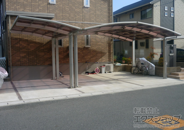 大阪府和泉市ののカーポート レイナポートグラン　積雪〜20cm対応 施工例