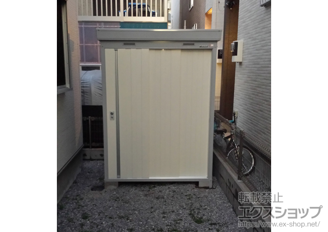 埼玉県三郷市のの物置・屋外倉庫 ネクスタ 一般型 (NXN-20S) 施工例