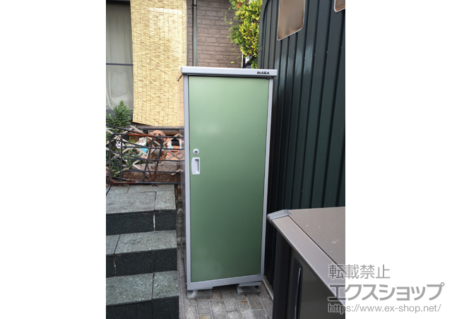 兵庫県三田市のの物置・屋外倉庫 アイビーストッカー 一般型（BJN-067D） 施工例