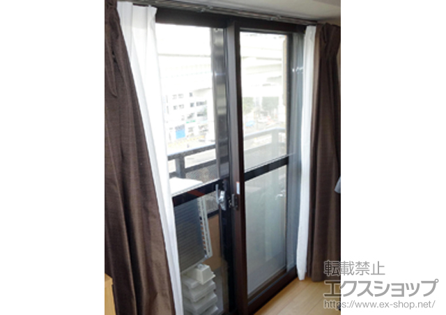 神奈川県横浜市のの二重窓（内窓） インプラス(ダストバリア)引き違い窓2枚建て 施工例