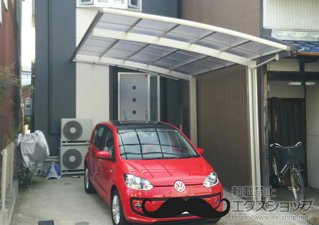 愛知県名古屋市ののカーポート レイナポートグラン　積雪〜20cm対応 施工例