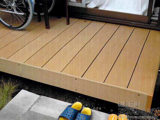 東京都八王子市ののウッドデッキ 樹ら楽ステージ 施工例