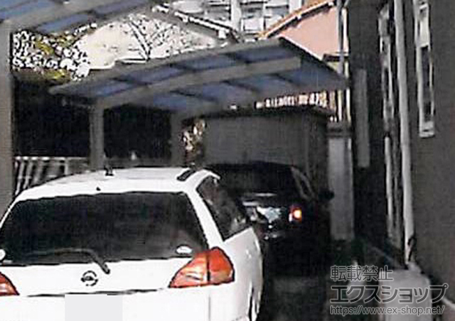 兵庫県神戸市ののカーポート レイナポートグラン　積雪〜20cm対応 施工例