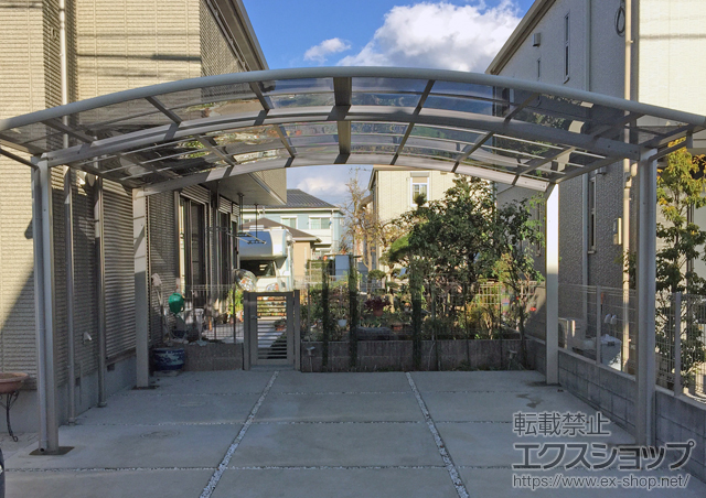 東京都日野市ののカーポート レイナツインポートグラン　積雪〜20cm対応 施工例