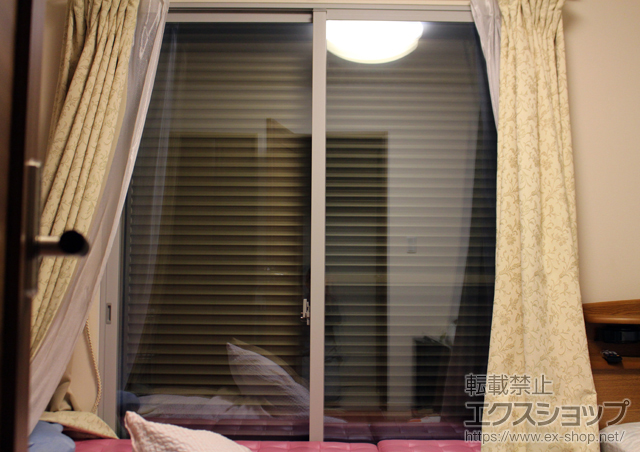 東京都北区のの二重窓（内窓） インプラス(ダストバリア)引き違い窓2枚建て 施工例