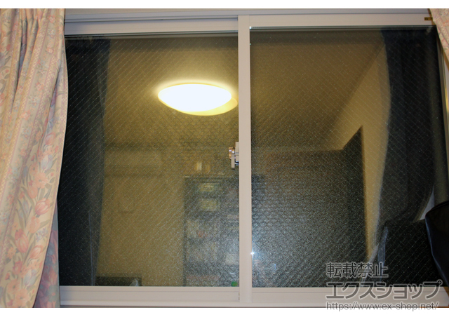 東京都北区のの二重窓（内窓） インプラス(ダストバリア)引き違い窓2枚建て 施工例