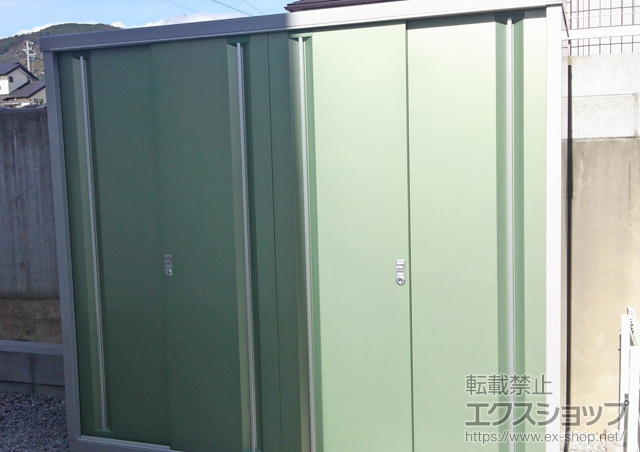 静岡県浜松市のの物置・屋外倉庫 シンプリー 一般型(MJN-219E) 施工例