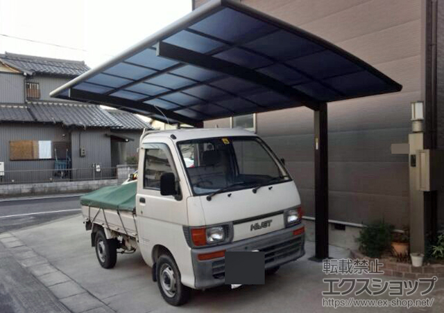 愛知県豊田市ののカーポート プレシオスポート 積雪〜20cm対応 施工例