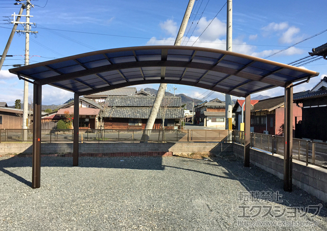 兵庫県西脇市ののカーポート レイナツインポートグラン　積雪〜20cm対応 施工例