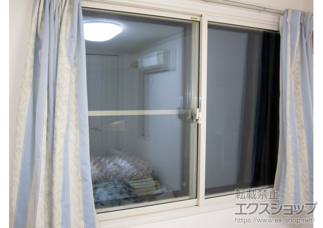 静岡県静岡市のの二重窓（内窓） インプラス(ダストバリア)引き違い窓2枚建て 施工例
