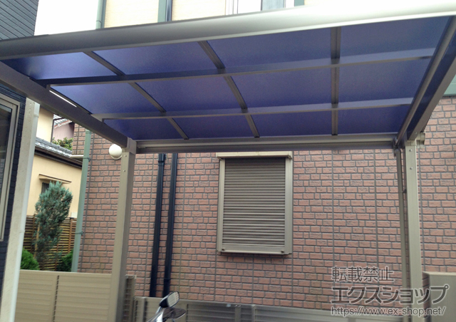 千葉県市川市ののサイクルポート・駐輪場 キューブポート ミニ 積雪〜20cm対応 施工例