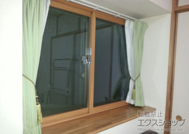 千葉県松戸市のの二重窓（内窓） インプラス(ダストバリア)引き違い窓2枚建て 施工例