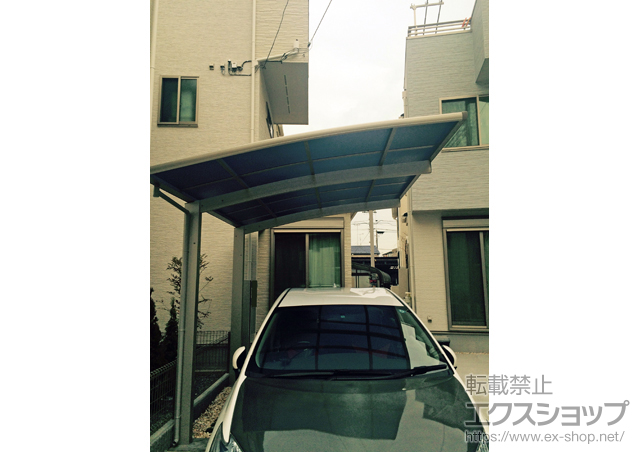 東京都江戸川区ののカーポート プレシオスポート 積雪〜20cm対応 施工例