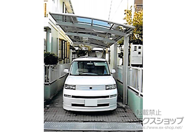 三重県津市ののカーポート レイナポートグラン 延長　積雪〜20cm対応 施工例