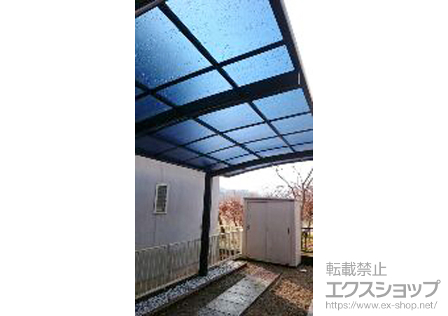 兵庫県川辺郡猪名川町ののカーポート プレシオスポート 積雪〜20cm対応 施工例