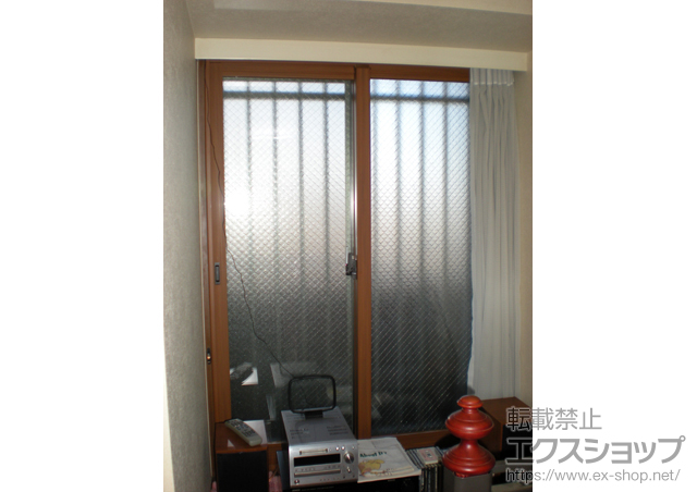 神奈川県横浜市のの二重窓（内窓） インプラス(ダストバリア)引き違い窓2枚建て 施工例