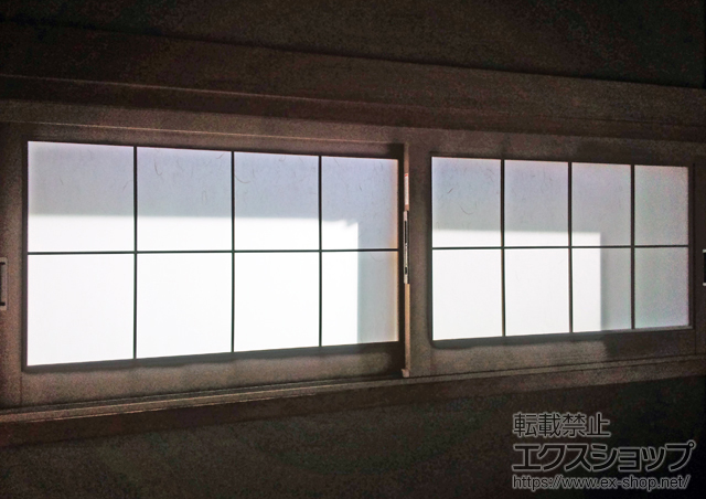 埼玉県さいたま市のの二重窓（内窓） インプラスウッド引き違い窓2枚建て 施工例