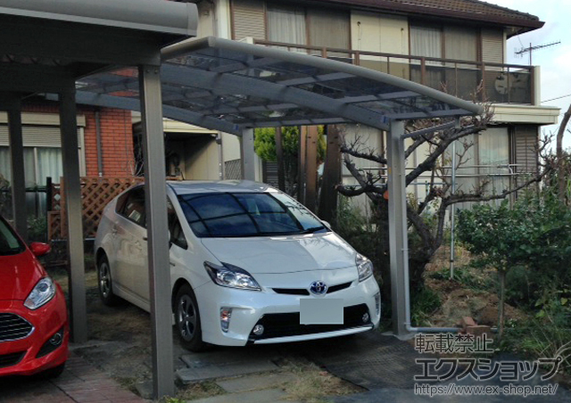 神奈川県平塚市ののカーポート レイナポートグラン　積雪〜20cm対応 施工例