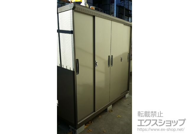 東京都品川区のの物置・屋外倉庫 ナイソーシスター 一般型 (KMX-219E) 施工例