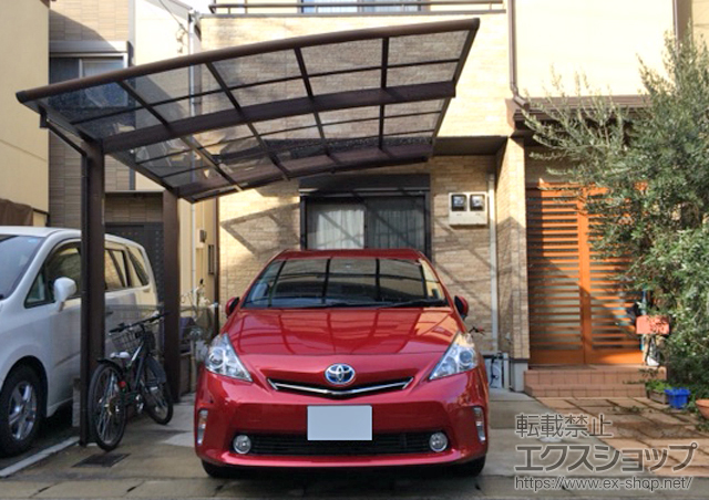 京都府京都市ののカーポート レイナポートグラン　積雪〜20cm対応 施工例