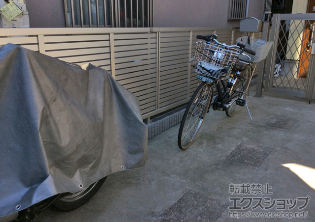 東京都新宿区ののフェンス・柵 エクスラインフェンス5型 自由柱タイプ 施工例