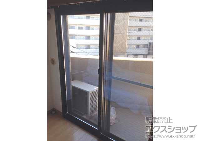 千葉県柏市のの二重窓（内窓） インプラス(ダストバリア)引き違い窓2枚建て 施工例