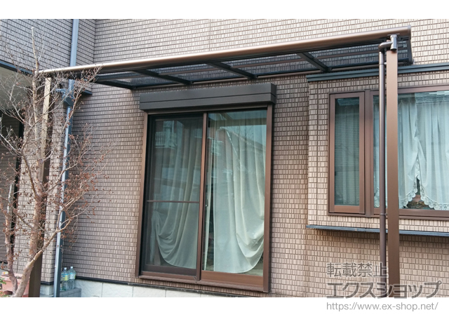 大分県大分市ののテラス屋根 ヴェクターテラス F型 テラスタイプ 単体 積雪〜20cm対応 施工例