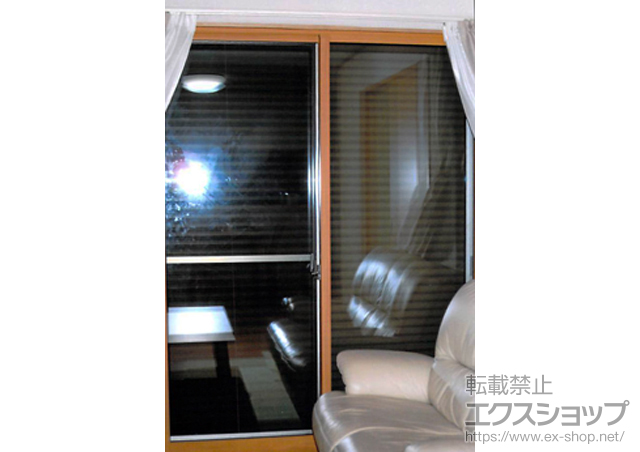 大阪府茨木市のの二重窓（内窓） インプラス(ダストバリア)引き違い窓2枚建て 施工例