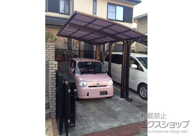 大阪府三島郡島本町ののカーポート レイナポートグラン　積雪〜20cm対応 施工例