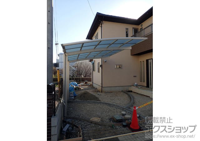 茨城県取手市ののカーポート レイナポートグラン　積雪〜20cm対応 施工例