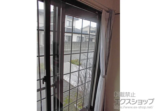 富山県富山市のの内窓（二重窓・二重サッシ） インプラス(ダストバリア)引き違い窓2枚建て 施工例