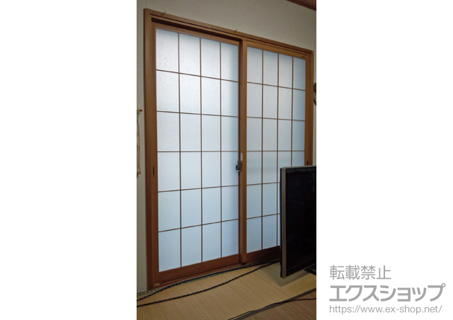 神奈川県相模原市のの二重窓（内窓） インプラス(ダストバリア)引き違い窓2枚建て 施工例