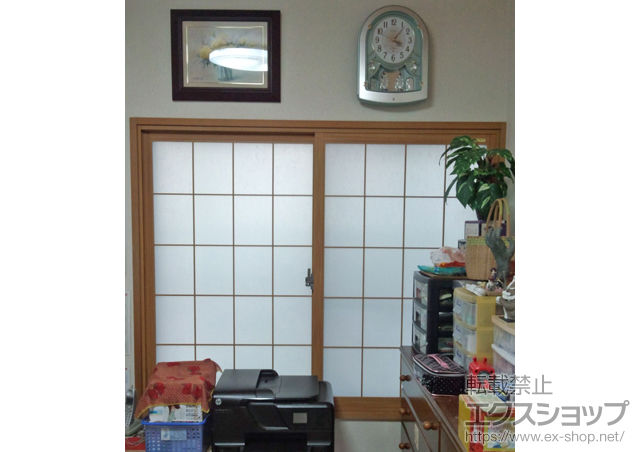 神奈川県相模原市のの二重窓（内窓） インプラス(ダストバリア)引き違い窓2枚建て 施工例