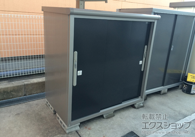 大阪府枚方市のの物置・屋外倉庫 エスモ 一般型(ESD-1509EGL) 施工例