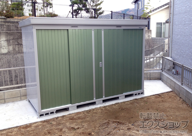 香川県三豊市のの物置・屋外倉庫 ネクスタ 一般型(NXN-45S) 施工例