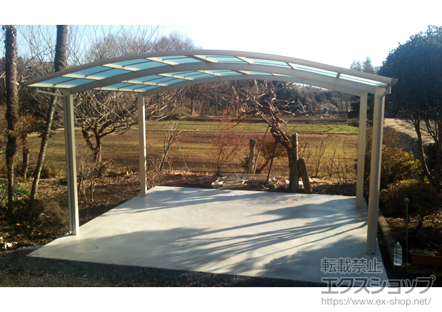 栃木県宇都宮市ののカーポート レイナツインポートグラン　積雪〜20cm対応 施工例