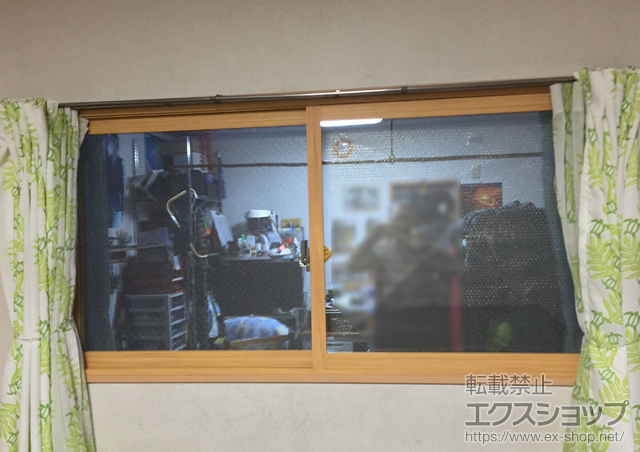 神奈川県横浜市のの二重窓（内窓） インプラス(ダストバリア)引き違い窓2枚建て 施工例