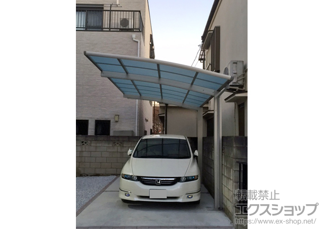 東京都葛飾区ののカーポート レイナポートグラン 積雪〜20cm対応 施工例