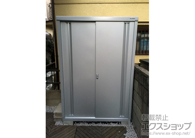 東京都葛飾区のの物置・屋外倉庫 シンプリー 一般型 (MJN-136EP) 施工例