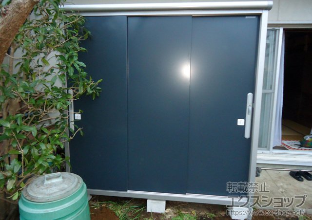 神奈川県横浜市のの物置・屋外倉庫 エスモ 一般型 (ESD-1909AGL) 施工例