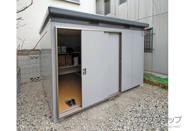 東京都北区のの物置・屋外倉庫 ナイソー 一般型（SMK-75S） 施工例