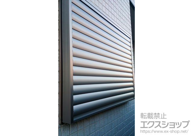 東京都稲城市のの二重窓（内窓）、面格子・窓格子 デュオPG 目隠し可動ルーバー 引違い用 施工例