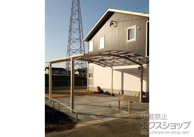 大分県大分市ののカーポート レイナツインポートグラン　積雪〜20cm対応 施工例