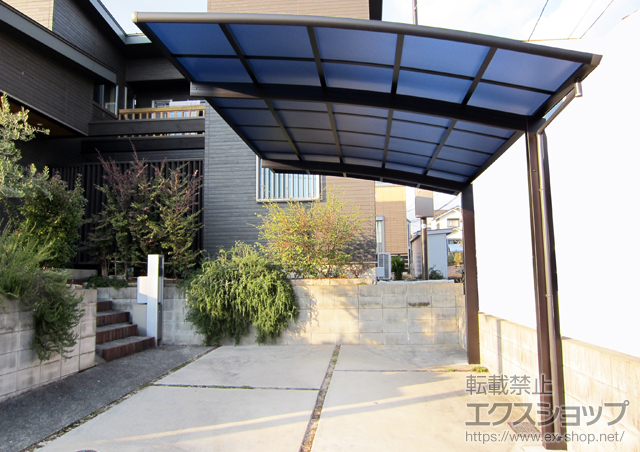 佐賀県三養基郡基山町ののカーポート レイナポートグラン　積雪〜20cm対応 施工例