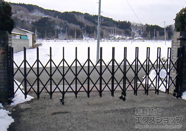 宮城県仙台市ののカーゲート トリップゲート RB型 ノンレール 片開き　41S 施工例