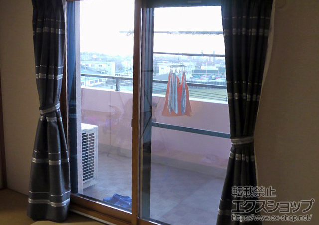 愛知県安城市のの二重窓（内窓） インプラス ダストバリア仕様 引違い窓 2枚建 施工例