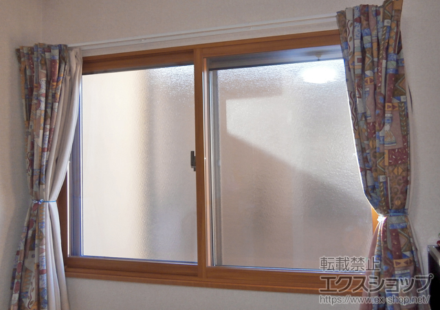 千葉県流山市のの二重窓（内窓） インプラス(ダストバリア)引き違い窓2枚建て 施工例