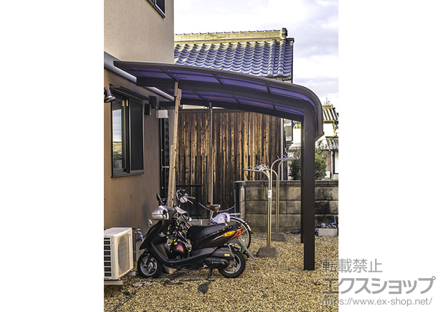 奈良県北葛城郡広陵町ののカーポート プレシオスポート アルファ 積雪〜20cm対応 施工例