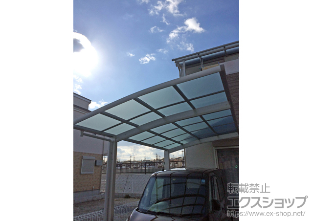 大阪府藤井寺市ののカーポート レイナポートグラン　積雪〜20cm対応 施工例
