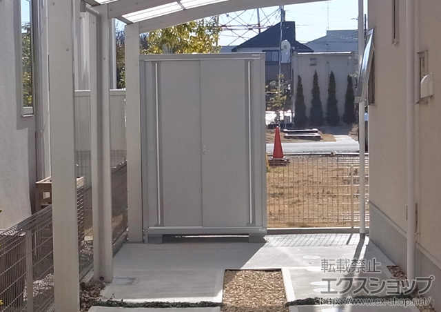 千葉県船橋市のの物置・屋外倉庫 シンプリー 一般型 (MJN-139) 施工例